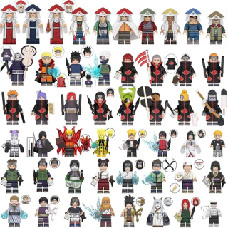Presentes Para Crianças Naruto Uzumaki Blocos De Construção minifigures nano Ninjago anime Modelo Boneca
