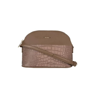 Bolsa Transversal Feminina Pequena Célia Marrom