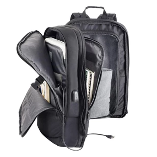 Mochila Masculina Grande para viagem Expansivel Voyage Preta