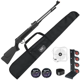 Carabina 5.5mm Fixxar Black Nitro + Alvo Metal + Chumbinhos