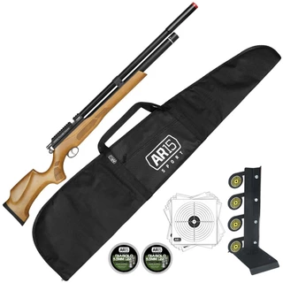 Carabina de Pressão 5.5mm PCP M25 Artemis + Alvo Full Metal