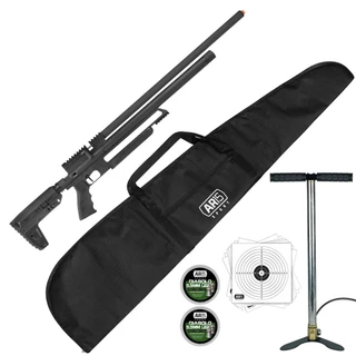 Espingarda Pressao 5.5mm PCP Quickshot Tatical Bomba Manual
