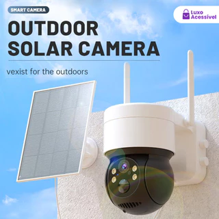Externa Solar Câmera Ip a prova D