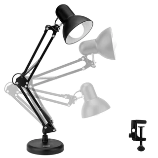 Luminária de Mesa Articulada Regulável Artiko Pixie Com Garra e Base