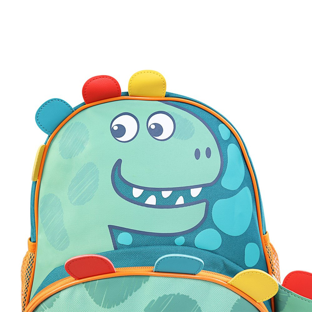 Mochila de Costas Dino - Verde