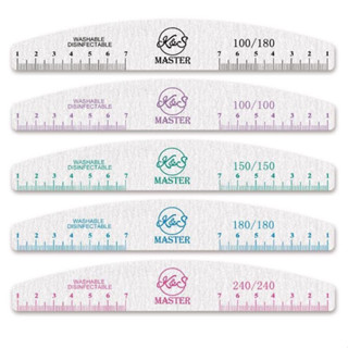 Pacote com 50 unidades de Lixas réguas 100/100, 150/150, 180/180, 240/240 K&S