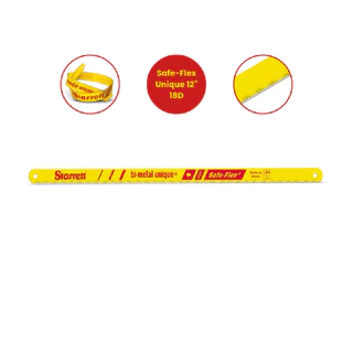 Lamina Serra Manual Safe-Flex Unique 12" 18D Starrett
