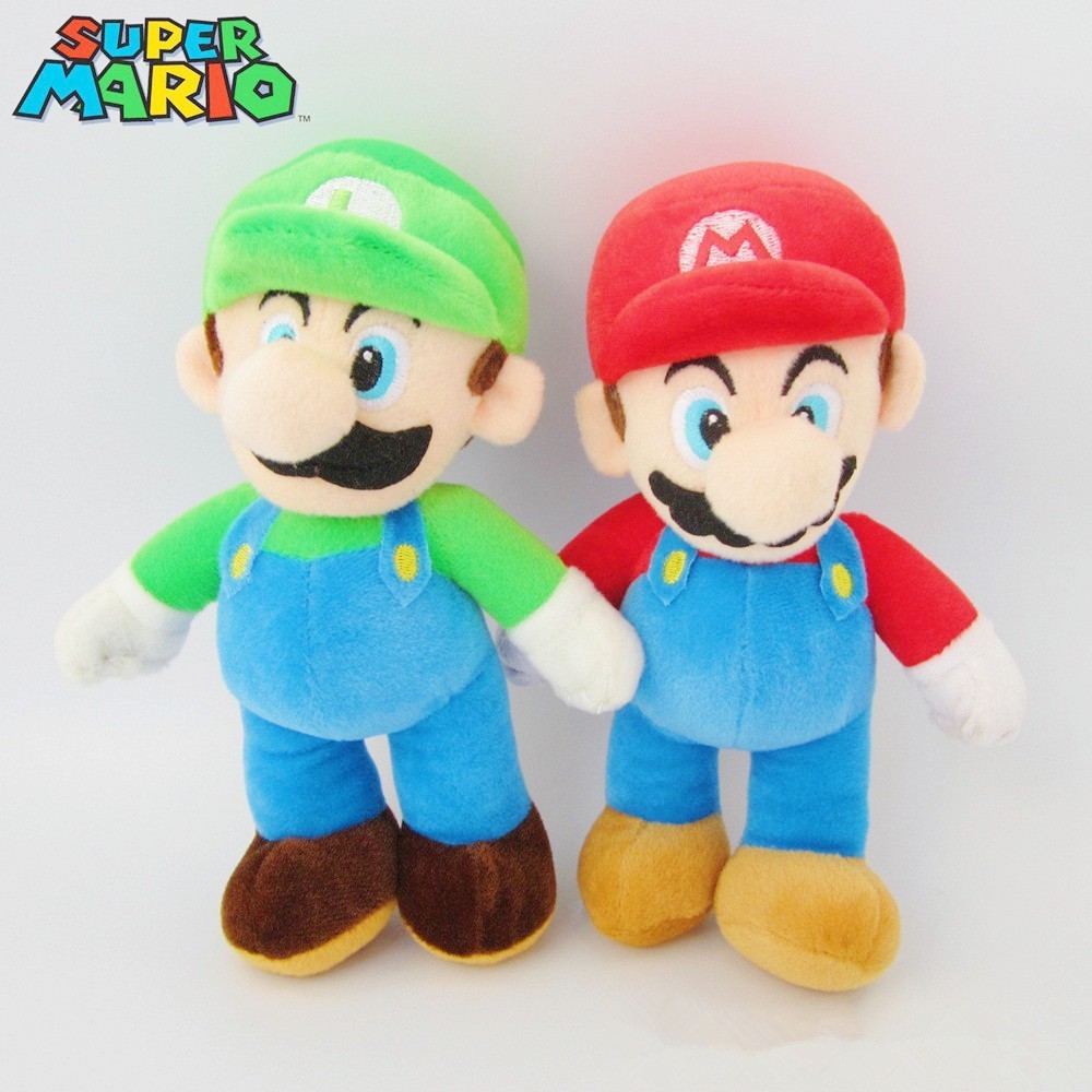 Jogo Super Mario Bros Figuras De Bonecas De Pelúcia Recheadas Colecionáveis Presente De Aniversário Para Crianças em Oferta na Shopee