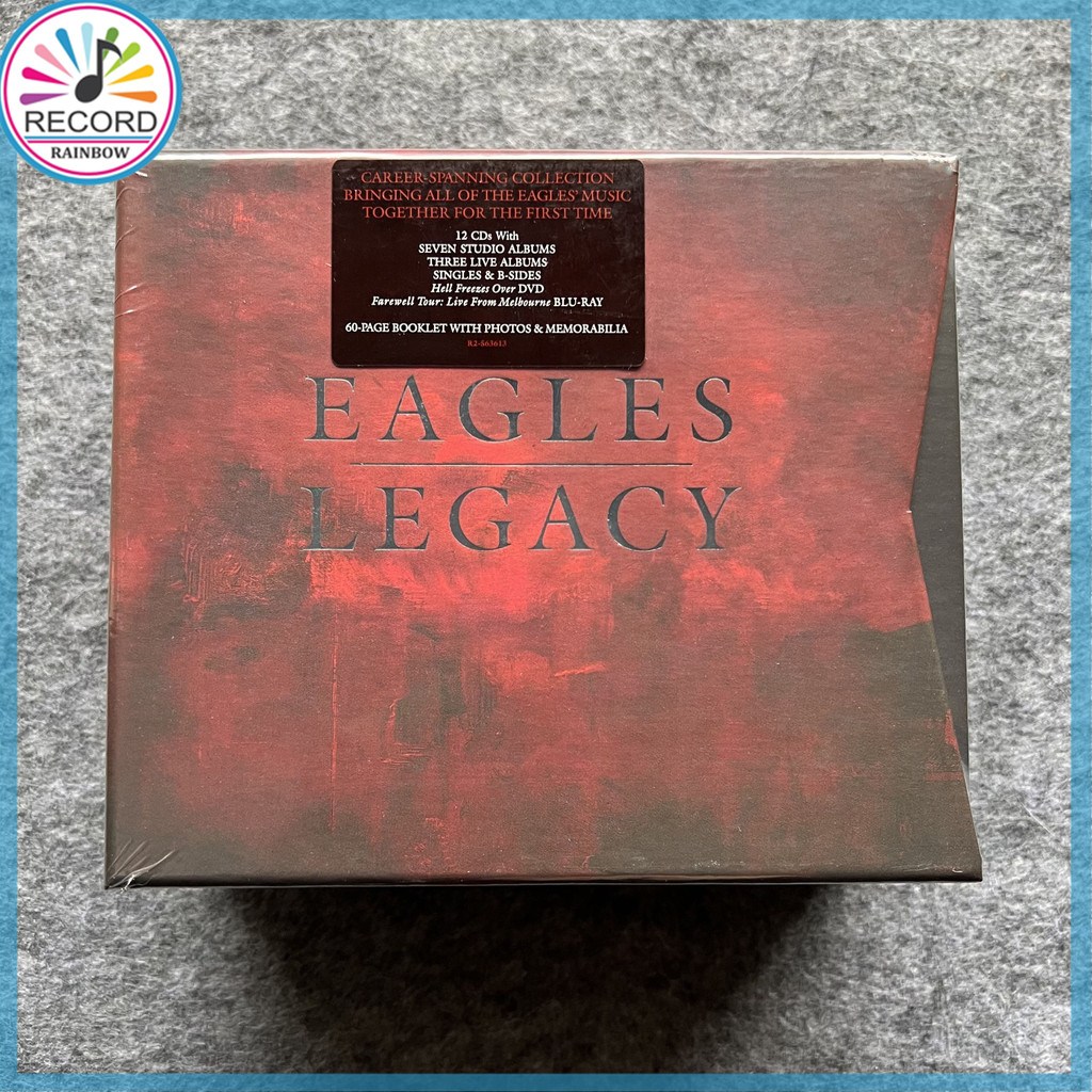 Conjunto De Caixa Eagles Legacy 12CD + 1DVD + 1BD Original [Lacrado ...