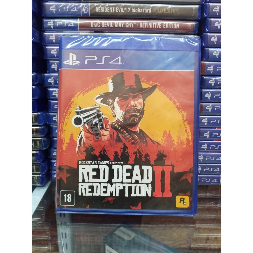 RED DEAD REDEMPTION 2 Ps4 Midia Fisica Lacrada