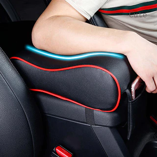 Cuteiuu Almofada De Couro Para O Braço Do Carro Com Bolso