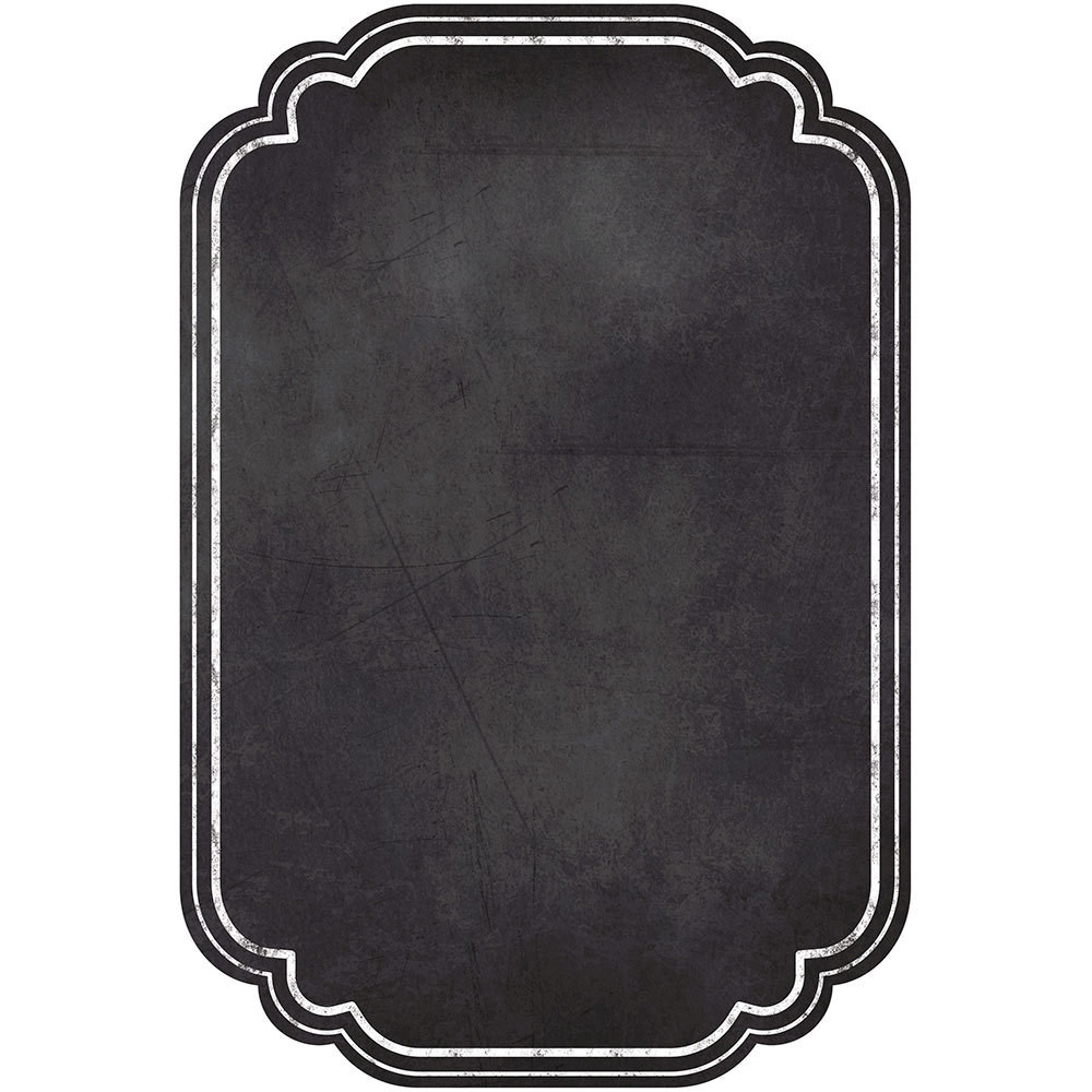 Placa Lousa Em Mdf - Porta-Recados - 29 X 43 Cm