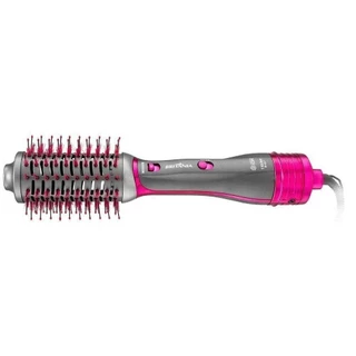Escova Secadora Alisadora Modeladora Britânia Bivolt Bes26sr CINZA Rosa 4 em 1 1300w