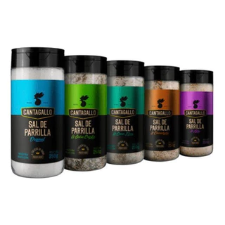 Kit Sal De Parrilla E Sais Temperados Canta Gallo 250g