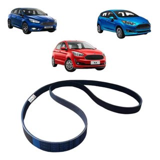 Correia Do Alternador Motor Poly V Original Ford New Fiesta