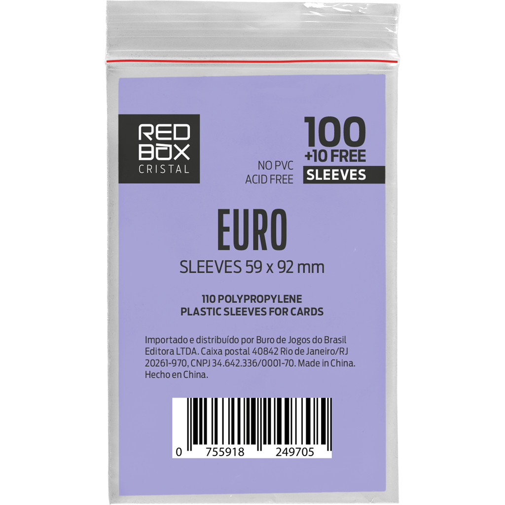 standard euro card sleeves MayDay Games 59 x 92 mm Game (Pack of 100) or perhaps you have picked up a game second hand and some of the cards are damaged so you want to use solid sleeves to stop people remember tell tale damage on a certain card.There are a couple of things to be aware of Ultra Pro Standard European Board