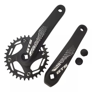 Pedivela Single 34d 170mm Gts Bike Mtb 1x9 1x10v 1x11v 1x12v