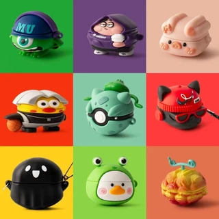 Para Samsung Galaxy Buds2/Buds pro Live FE Capa De Fone De Ouvido À Prova De Choque 2 Silicone