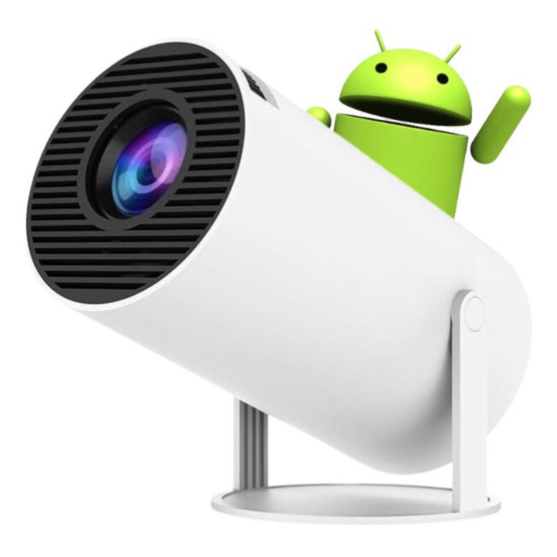 Projetor Hy400 4k Smart Android Wi-fi Espelhamento celular