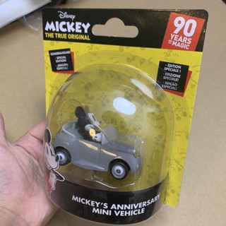 90 ° aniversário da Disney genuíno carro retro preto e branco Mickey nova edição limitada