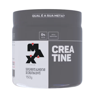 Creatina Pura 150g - Max Titanium