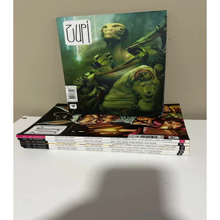 Lote de revistas usadas Zupi - 7 revistas autor -