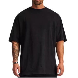 Camiseta Oversized Masculina Básica Streetwear Skate Larga Algodão Skatista
