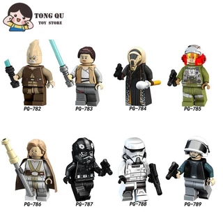 Mini-figuras de Filmes de Ficção Científica Star Wars Building Block Doll Collection Ornamentos mini modelo Gift Toy