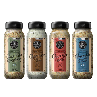 Kit Temperos 100% Parrilla - BR Spices Cozinha Criativa