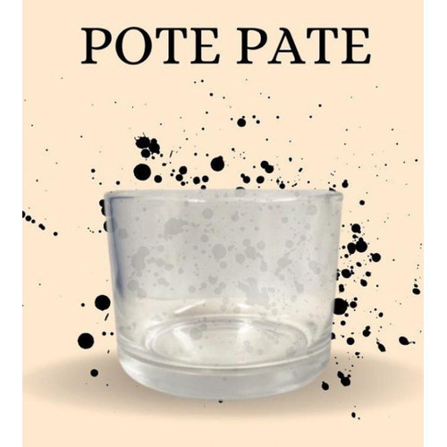 Pote De Vidro Patê 156ml Copo Para Velas Artesanais C/12un