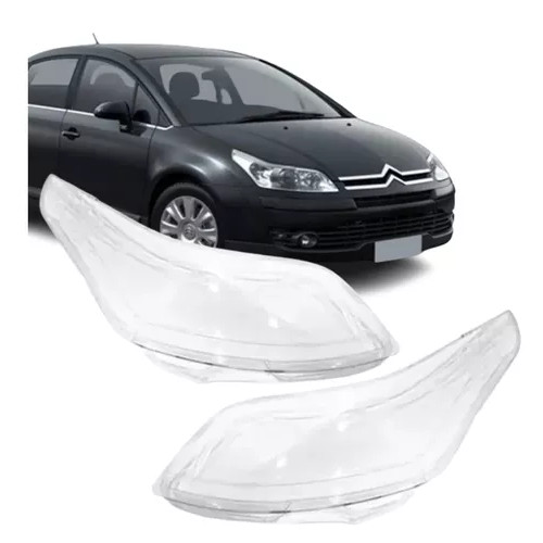 Lente Farol Citroen C4 Pallas Hatch 2009 2010 2011 2012 2013