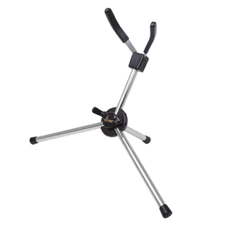 Suporte De Saxofone Soprano Dobrável Sax Metal Portátil Para Piso Com Bolsa De Transporte