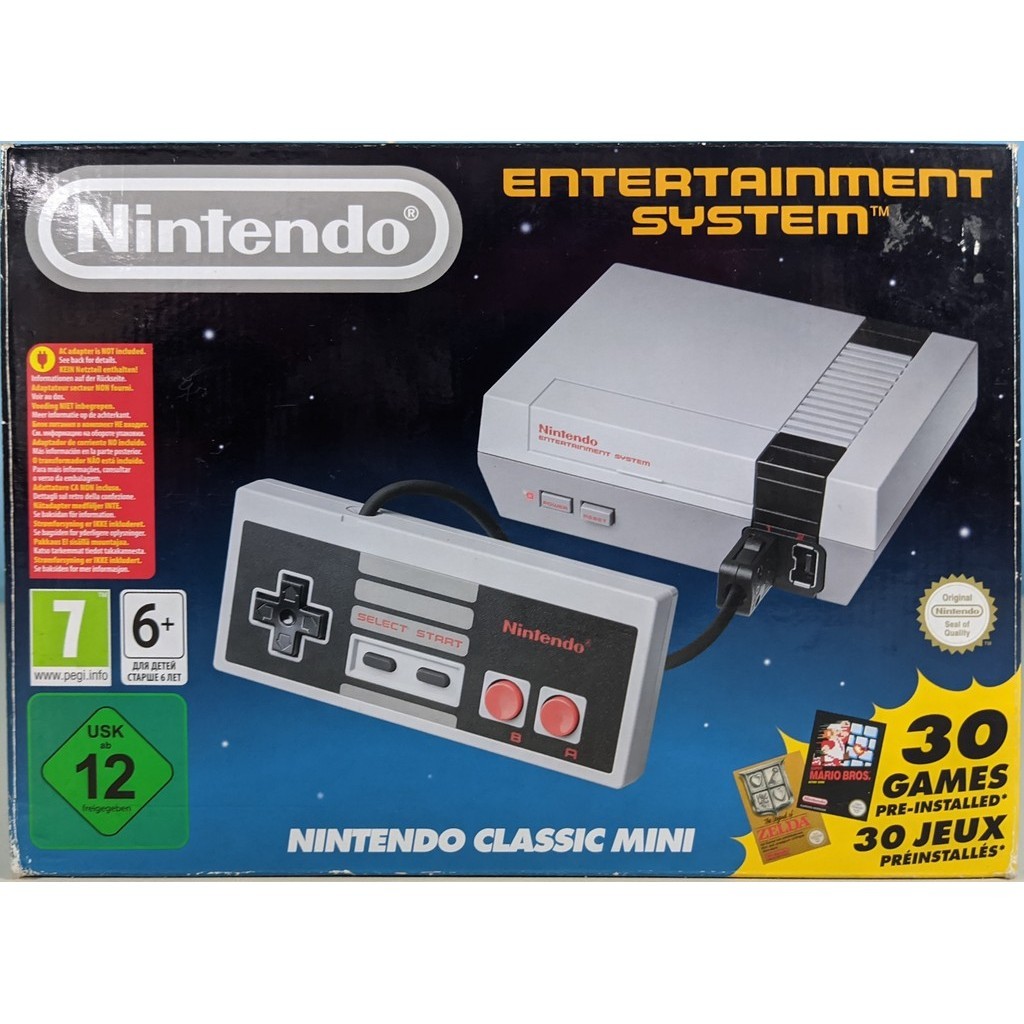 console nintendo nes classic mini edition na caixa Shopee Brasil