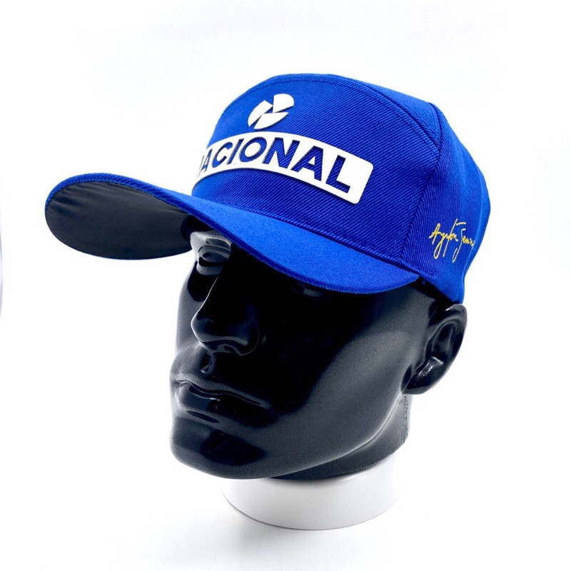 Boné Nacional Ayrton Senna Modelo Japones Retro F1 Promoção
