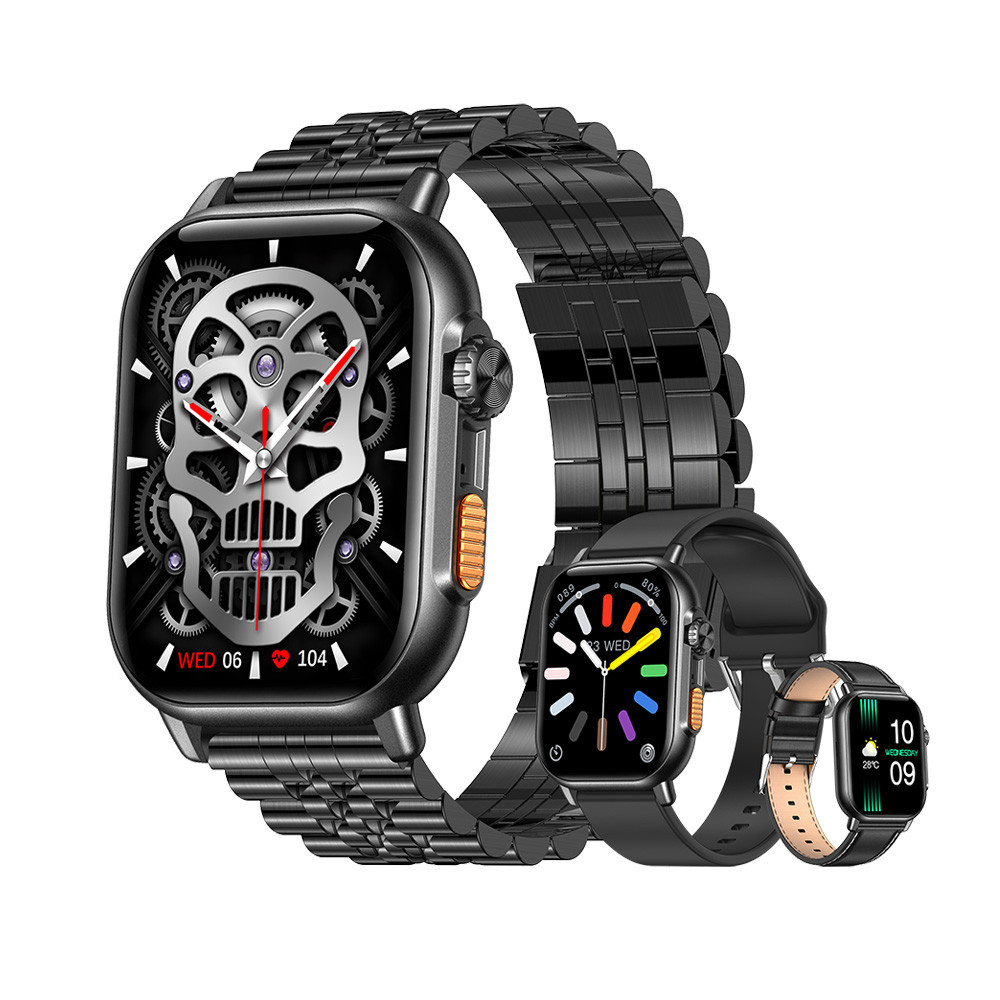 IWO TK23 Pro Smartwatch Homens Esportes Ao Ar Livre 2.02 Polegadas Tela Grande HD Bluetooth Chamada IP68 Smart Watch À Prova D'água