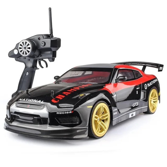 1:10 4wd 70 km/h Rc Drift Car Rodas de deriva Anti-colisão Off