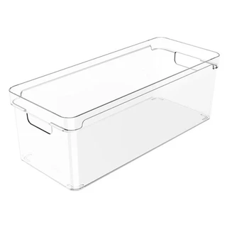 Organizador De Armários Clear 37 x 15 x 13cm OC600NT - Ou em Oferta na Shopee