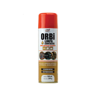 Limpa Contatos Elétricos em Spray 300ml  209g Orbi