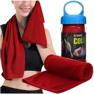 Toalha Microfibra De Resfriamento Cold Towel 29x88cm Mbfit