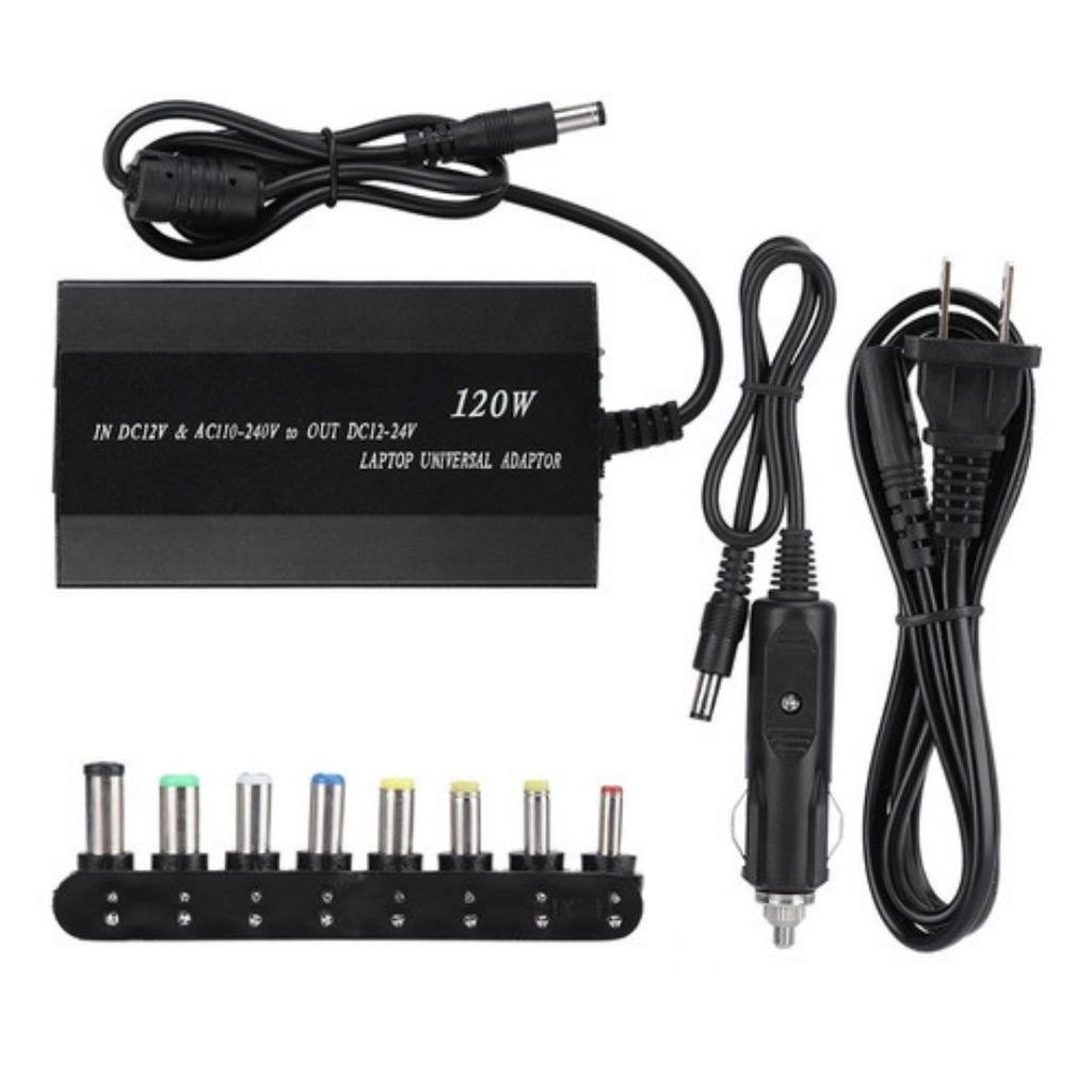 Fonte Universal 120w 8 Plugs Bivolt 12v a 24v Moind Veicular