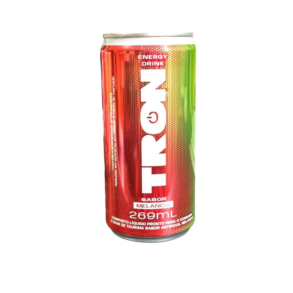 Kit 6 Energy Drink Guaracamp Tron 269ml sabor melancia