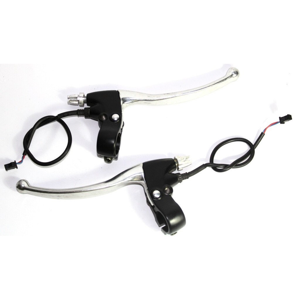 Par manete de freio Bicicleta elétrica Rema REMB-02/2010 48v 36v ( todos os modelos ) - ORIGINAL REMA