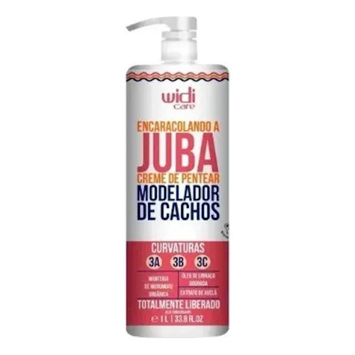Creme De Pentear Modelador Encaracolando Juba 1l - Widi Care