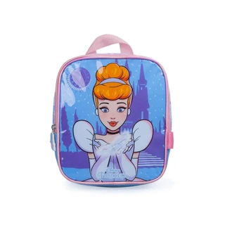 Lancheira Escolar Feminino Disney Cinderela Azul