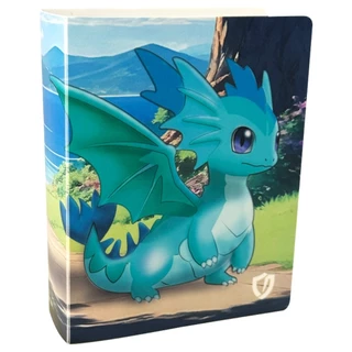 MINI FICHÁRIO 1X1 POCKET ÁLBUM SHUILONG CENTRAL 50 FOLHAS TRANSPARENTES CARD GAME CARTAS POKÉMON TCG
