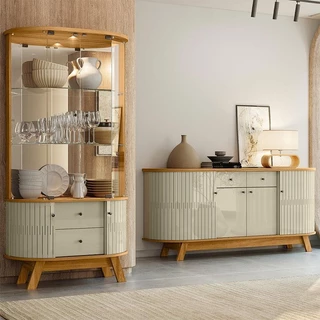 Buffet Cristaleira Sala de Jantar: Onde Comprar | BuscaProdutos