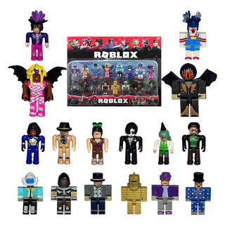 Kit Roblox 16 Bonecos Articulados 8 Cm Premium Para Crianças em Oferta na Shopee