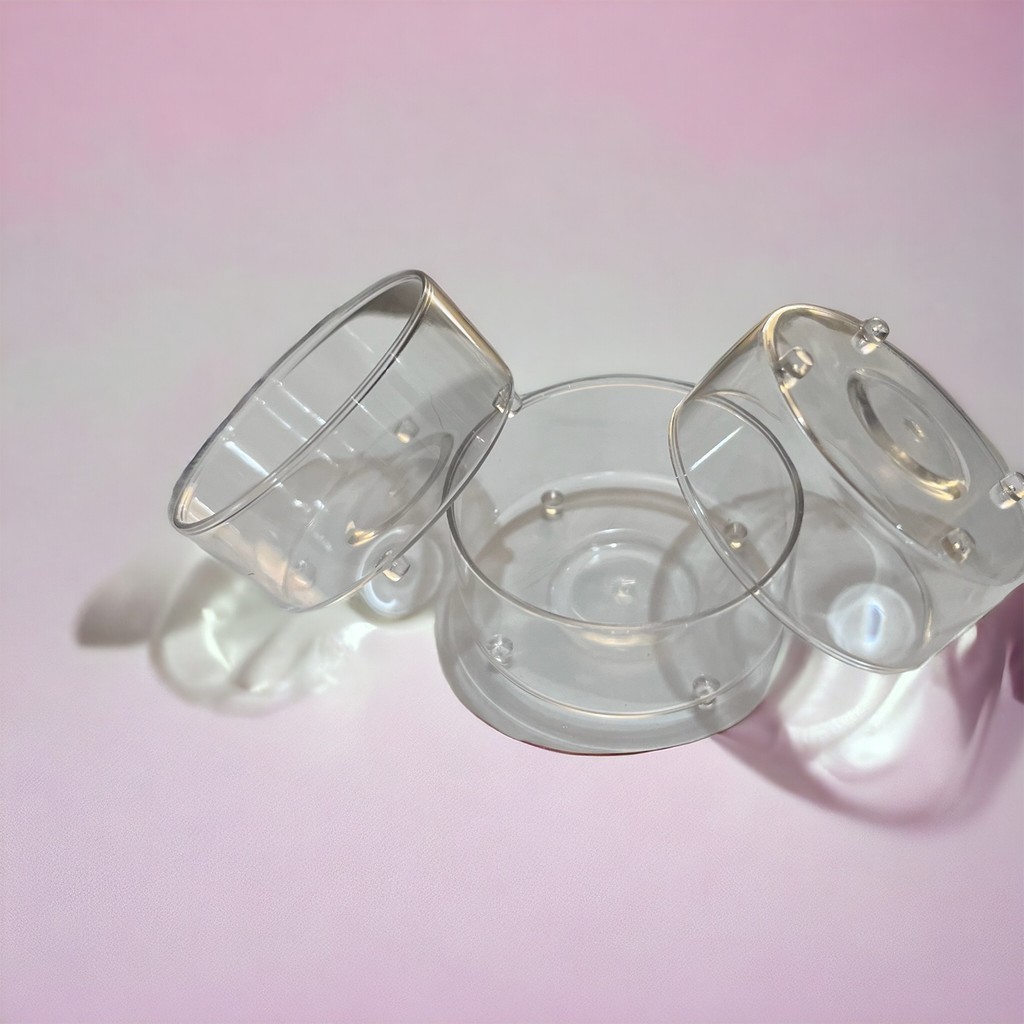 PCT (10UND) - Vasos de Acrílico Para Vela Rechaud