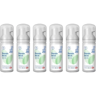 Espuma Bucal 50ml - Ibasa - 6 Unidades