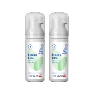 Espuma Bucal 50ml - Ibasa - 2 Unidades